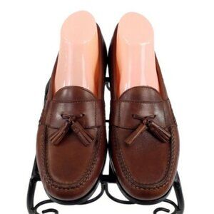Cole Haan C12770 Pinch Grand Papaya Brown Tasseled Slip-On Loafer Shoe Mens 9.5M